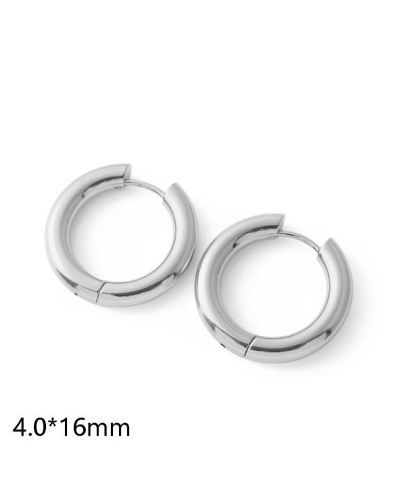 Pendientes de aro (4.0x16mm)