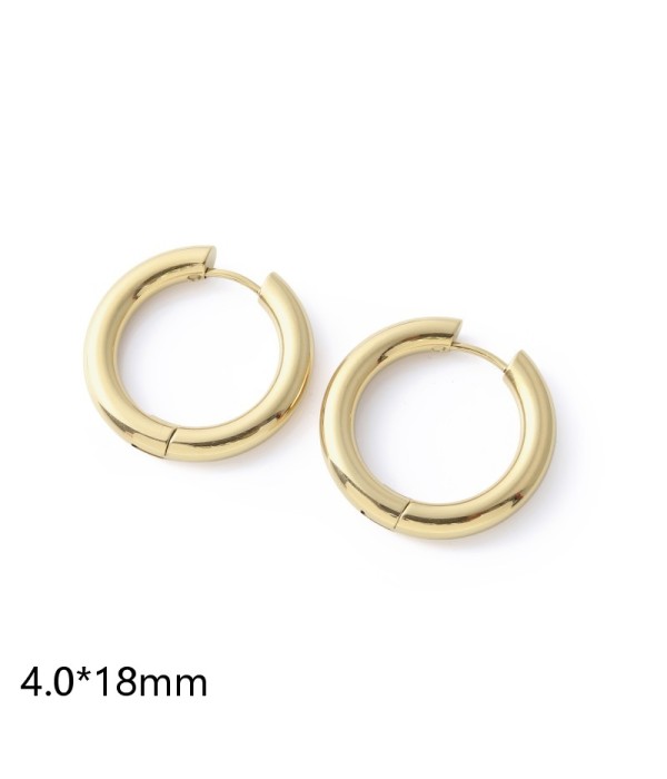 Pendientes de aro (4.0x18mm)