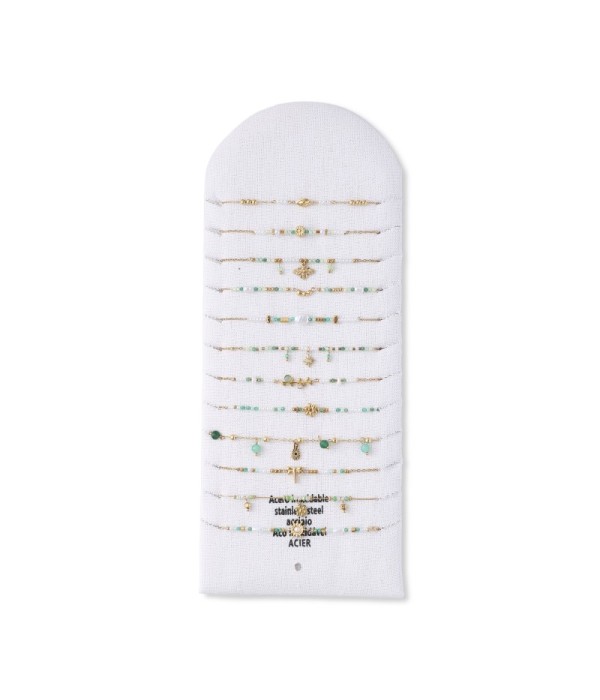 Conjuntos de pulseras  con diseños mixtos