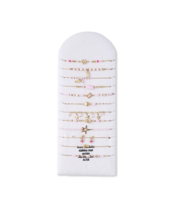 Conjuntos de pulseras  con diseños mixtos