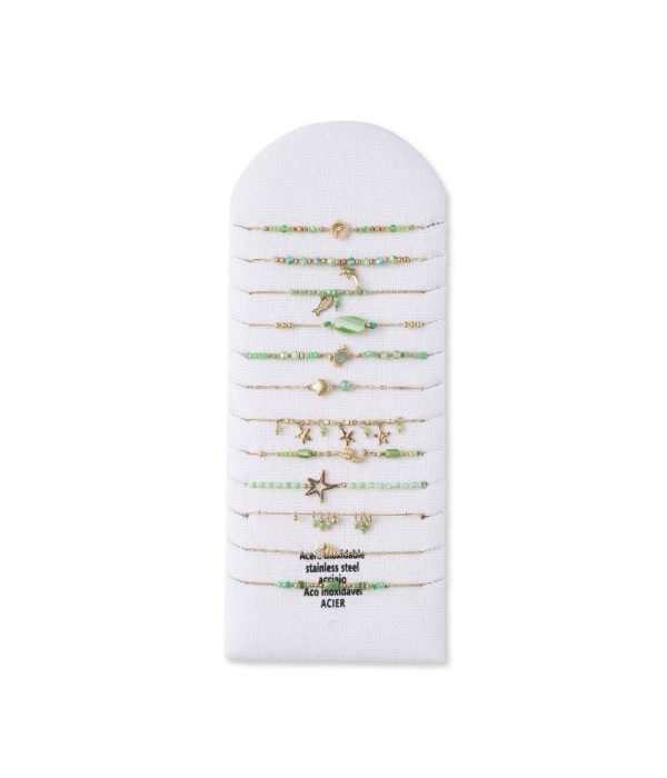 Conjuntos de pulseras  con diseños mixtos