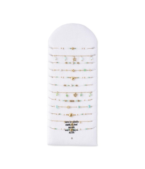 Conjuntos de pulseras  con diseños mixtos