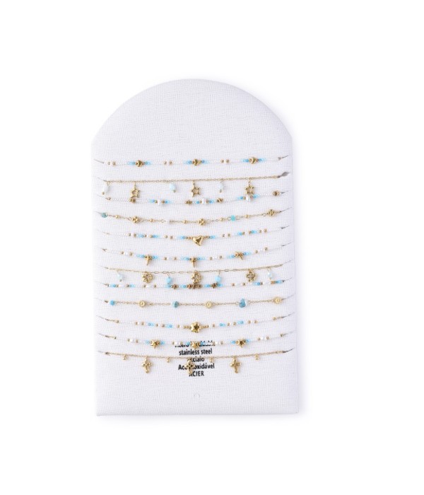 Conjuntos de collares con diseños mixtos