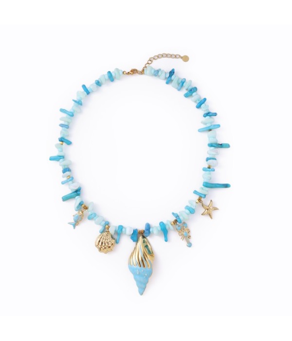 Collar con temática marina