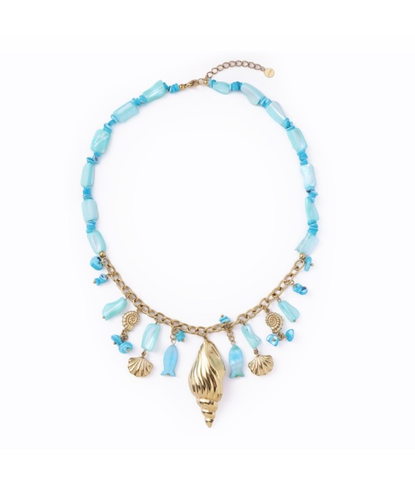 Collar con temática marina