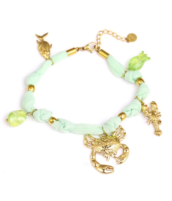 Pulsera con temática marina
