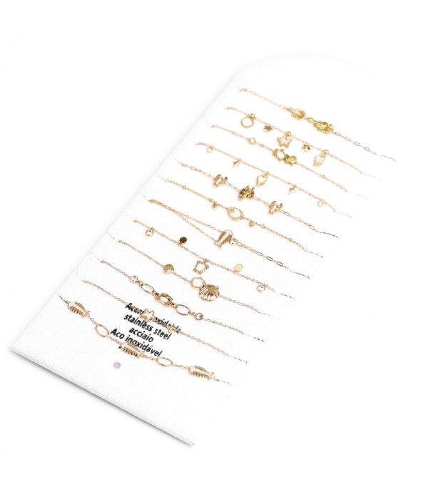 Conjuntos de pulseras con diseños mixtos