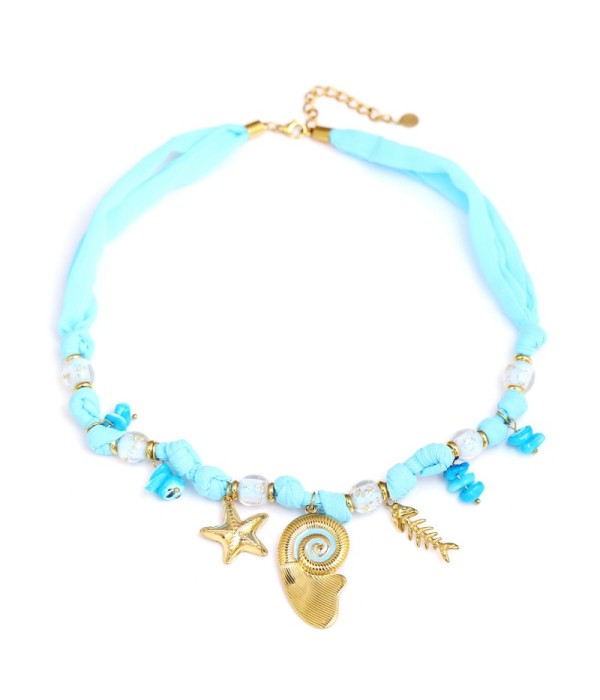 Collar con temática marina