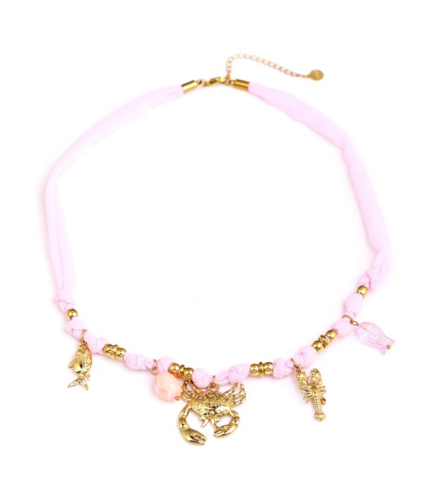 Collar con temática marina