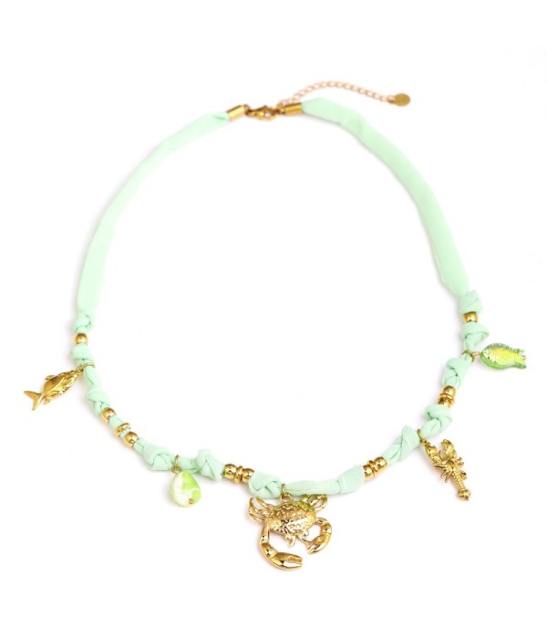 Collar con temática marina