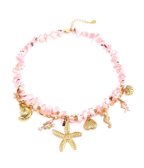 Collar con temática marina