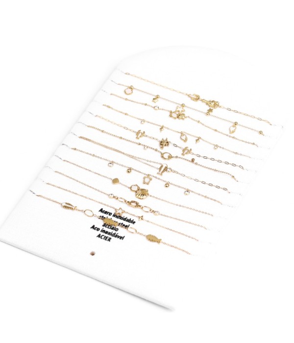 Conjuntos de collares con diseños mixtos