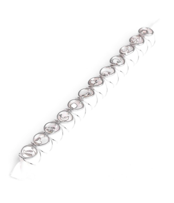 Conjunto de 12 anillos con nácar y detalles