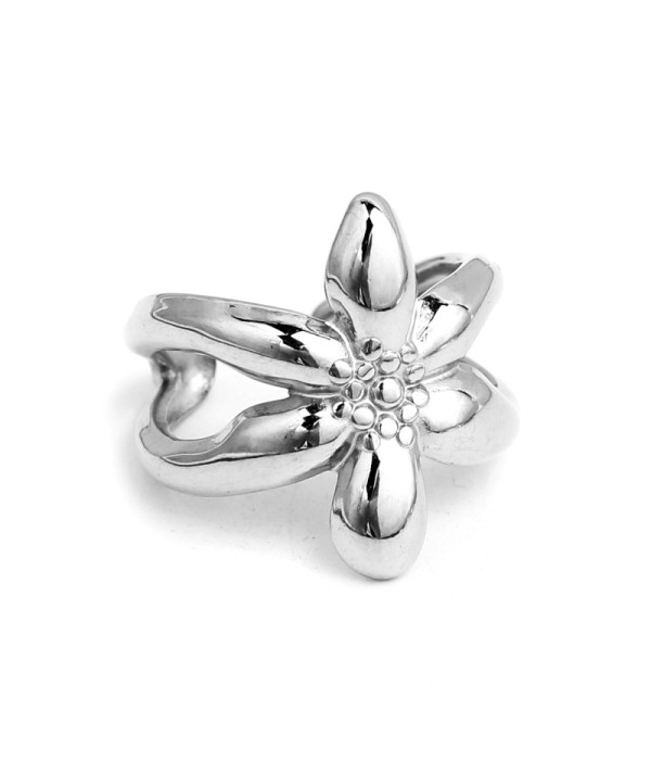 Anillo de flor voluminosa