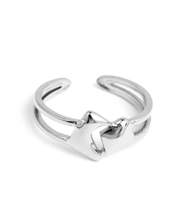 Anillo de diseño geométrico moderno 2