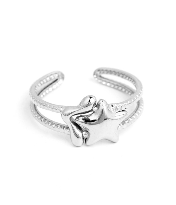 Anillo con diseño de estrella