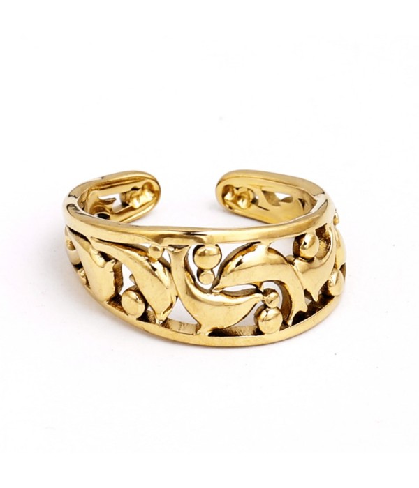 Anillo con delfines