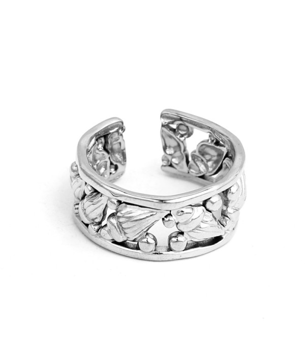 Anillo con caracolas