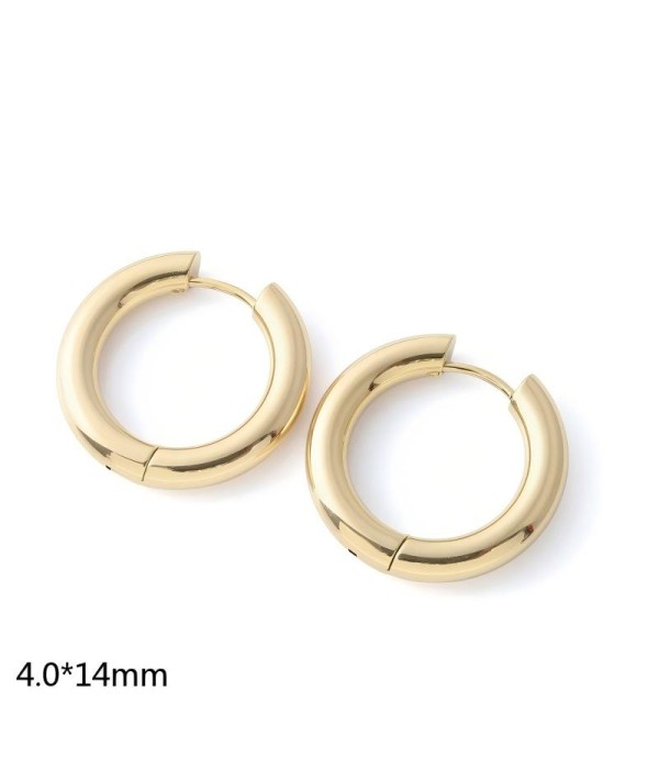 Pendientes de aro (4.0x14mm)