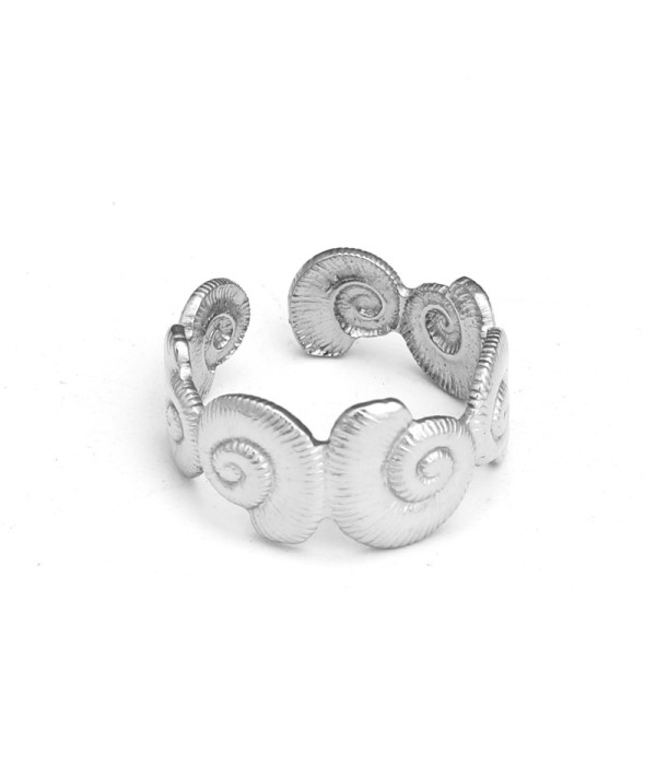 Anillo con caracolas