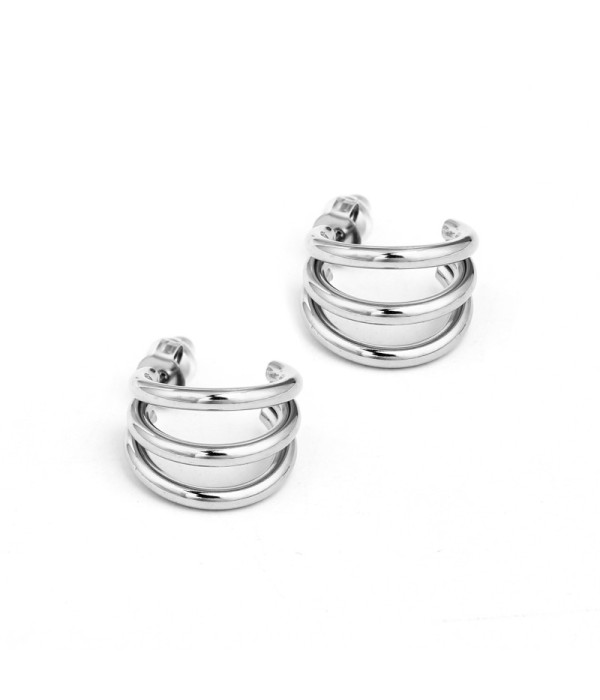 Pendientes de aro triple 2