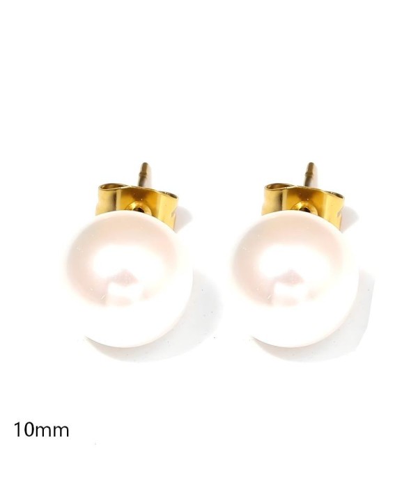 Pendientes de perlas de 10mm