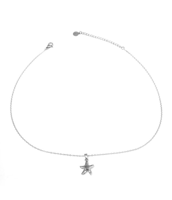 Collar con colgante de estrella de mar