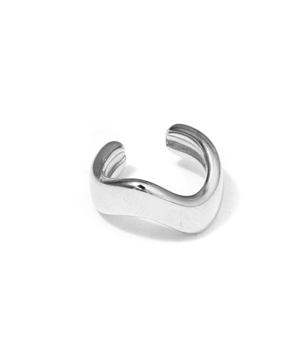 Clip de oreja de curva minimalista 2