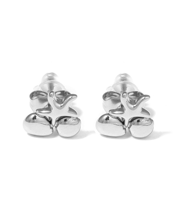 Pendientes de estrella del mar, círculo y gota
