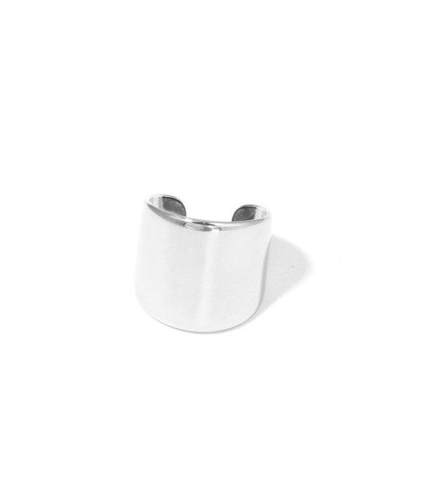 Clip de oreja ancho minimalista 2