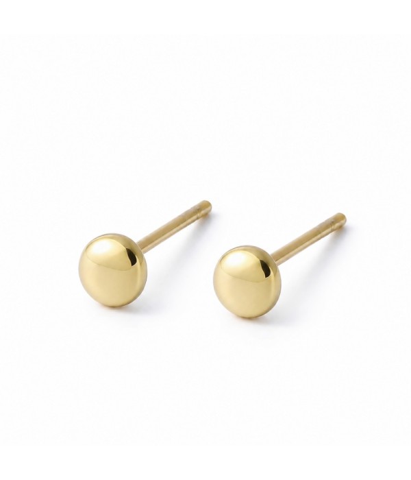 Pendientes redondos minimalistas