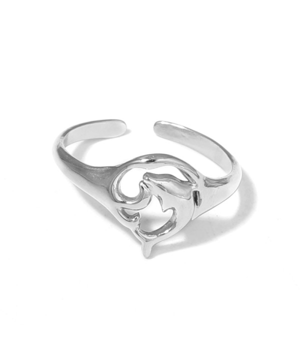 Anillo con diseño de delfín 2