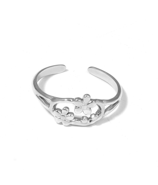 Anillo con diseño de flores 2
