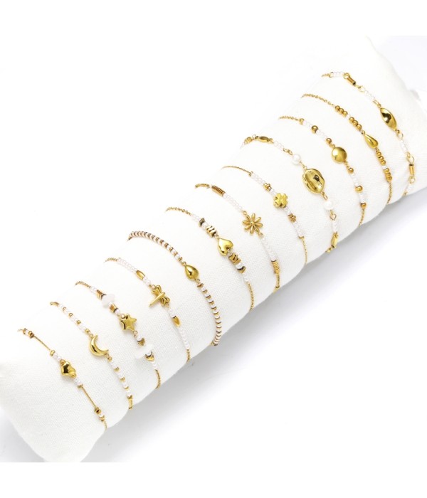 Conjunto de 12 pulseras
