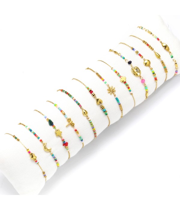 Conjunto de 12 pulseras