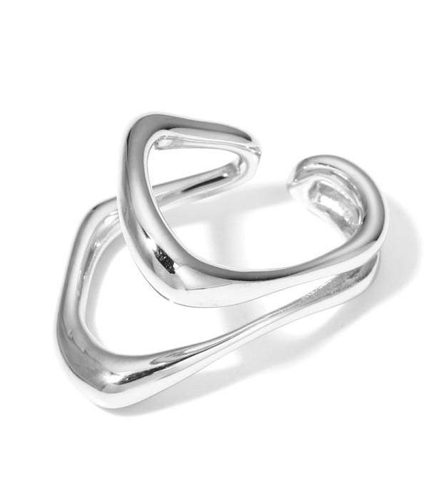 Clip de oreja abierto minimalista