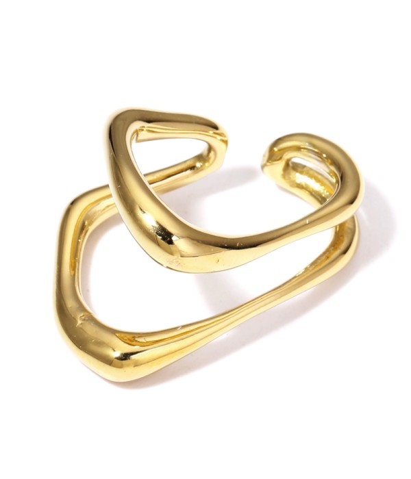 Clip de oreja abierto minimalista