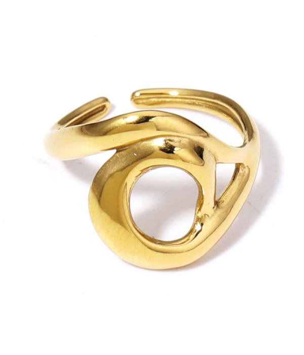 Anillo dorado de trazado