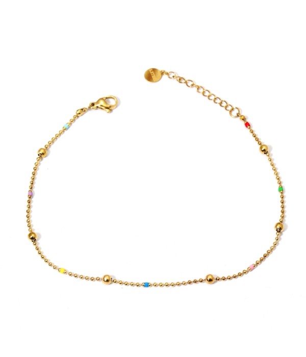 Tobillera con pequeños dijes