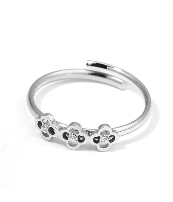 Anillo con eslabones de flores 2