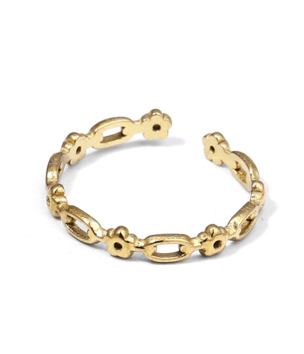 Anillo abierto de diseño articulado