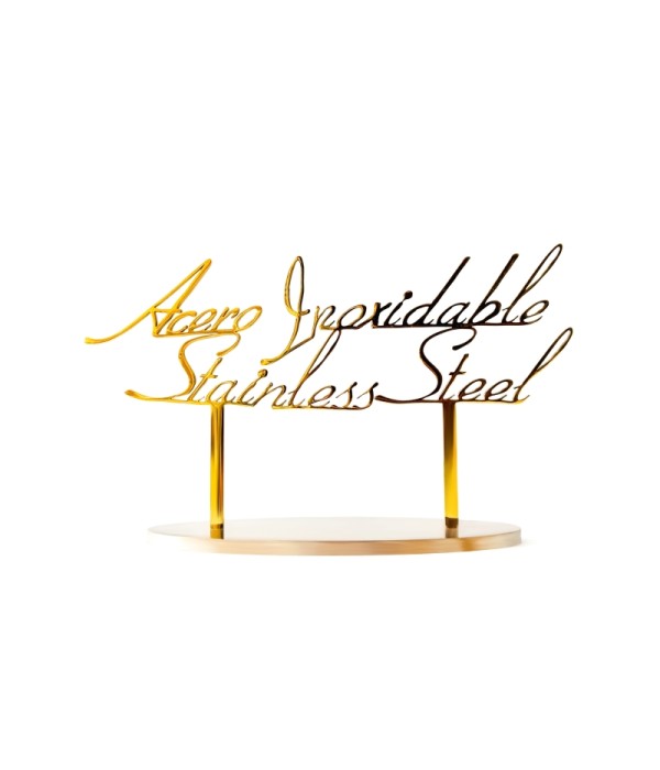 Cartelera de acero 11x6.5 cm