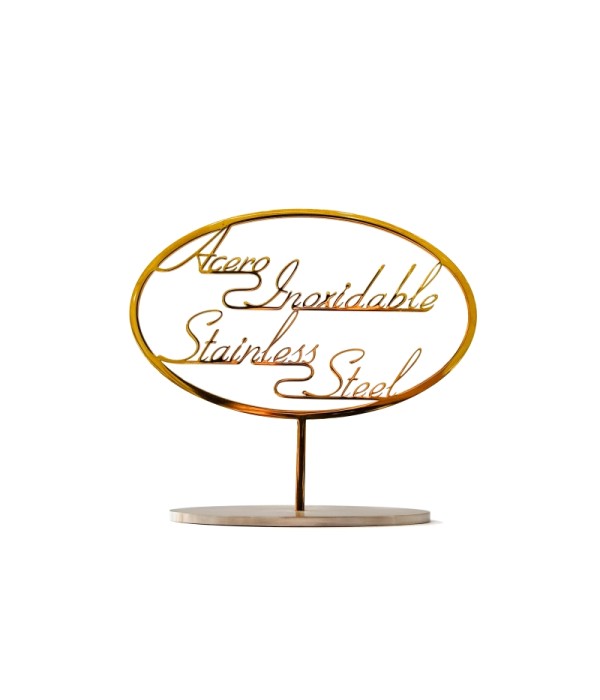 Cartelera de acero 11x10 cm