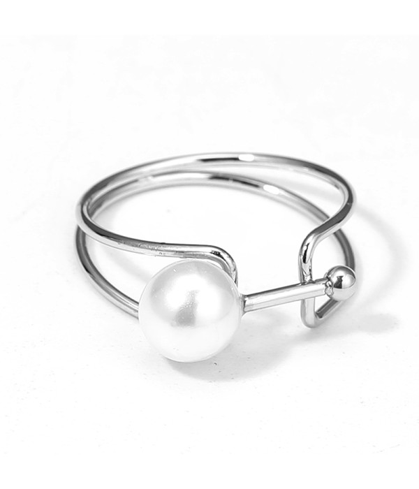 Anillo con perla
