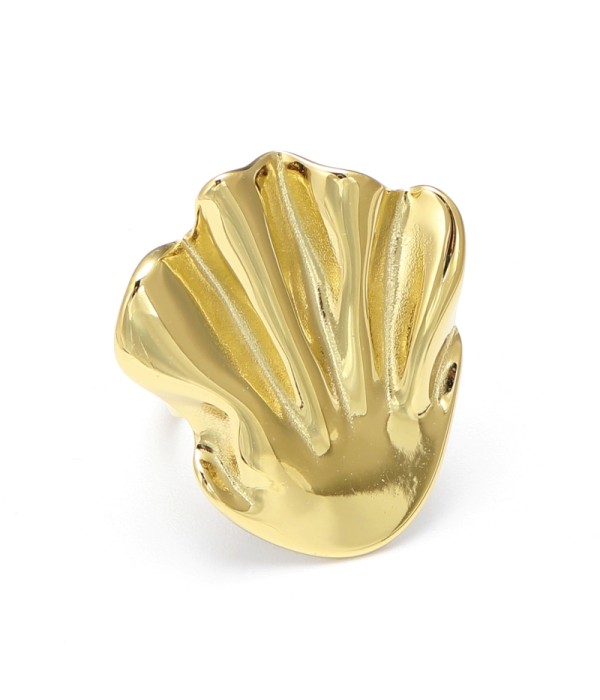 Anillo dorado caparazón
