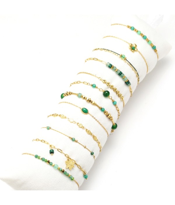 Conjunto de 12 pulseras