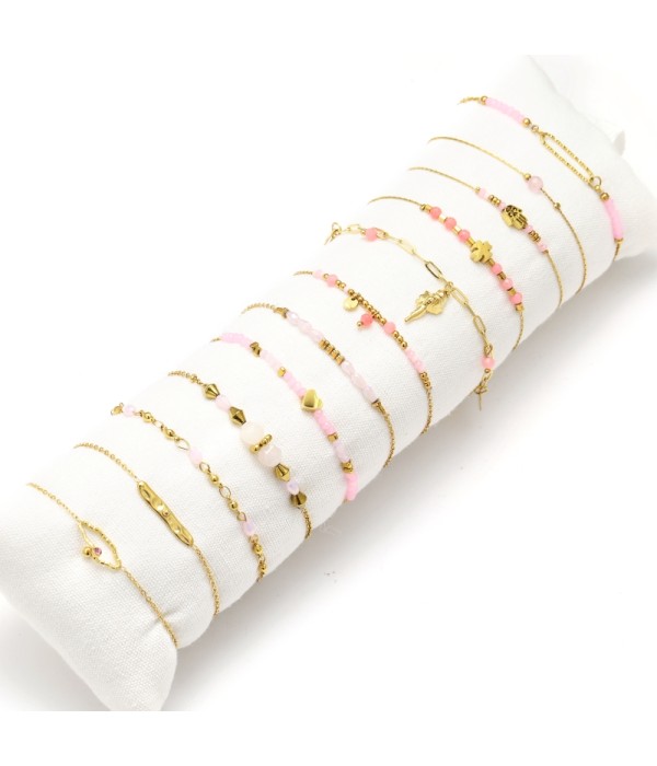 Conjunto de 12 pulseras