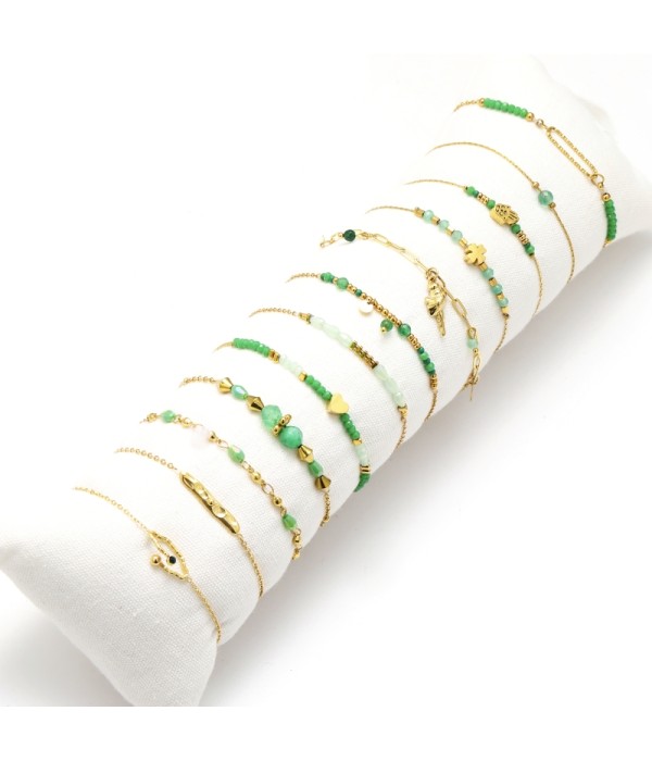 Conjunto de 12 pulseras