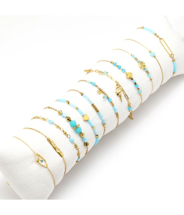 Conjunto de 12 pulseras