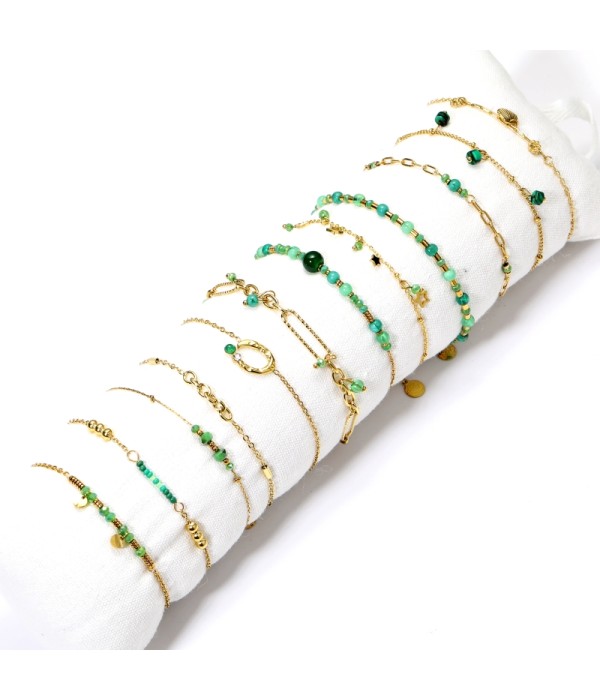 Conjunto de 12 pulseras